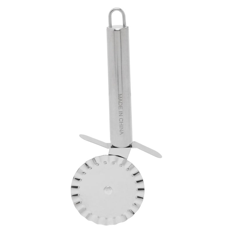 Bister Pizza Wheel & Cutter Silver - Image 1